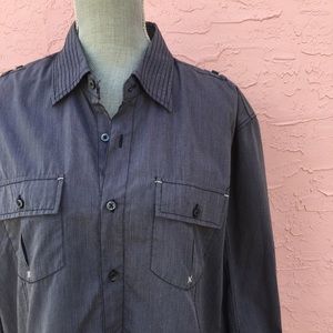 No Retreat Button Down Shirt